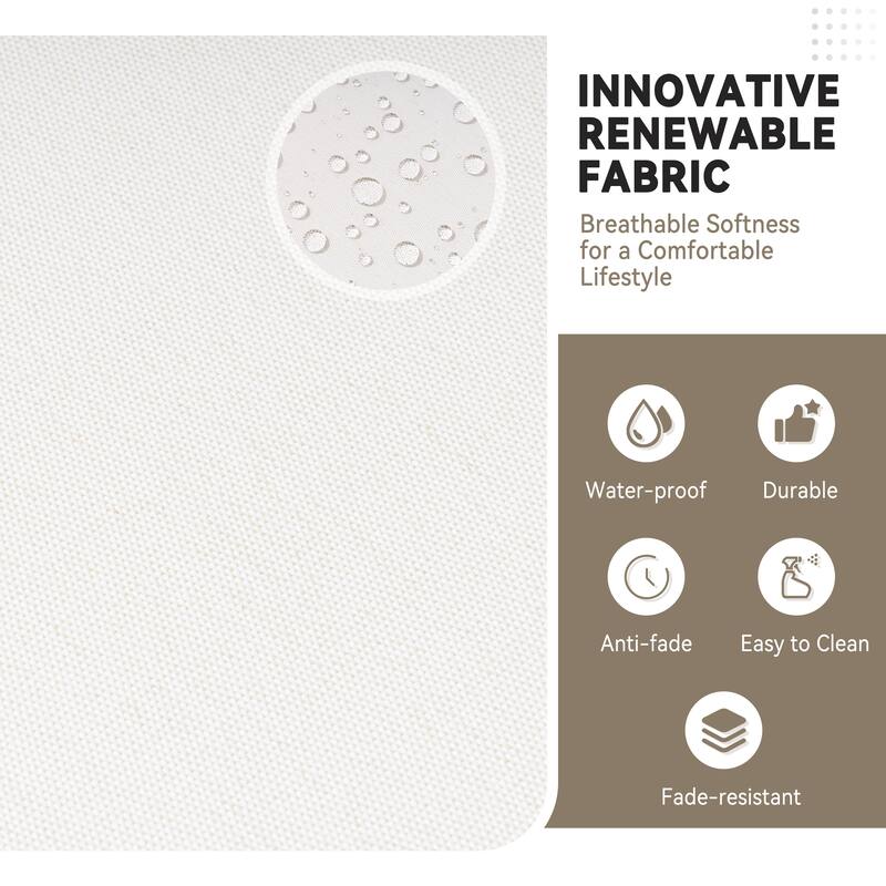 Curved Outdoor Sofa Rattan Sectional Sofa Patio Furniture Set Outdoor Conversation Sets