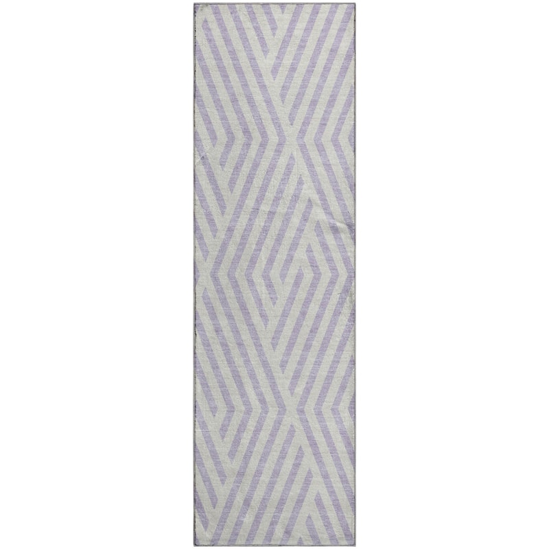 Premium Washable Super Soft Contemporary Geo Mayfield Rug