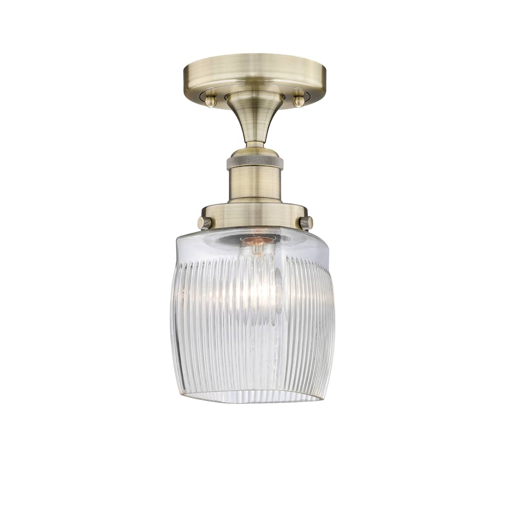 Innovations Lighting Colton - 1 Light 6" Semi-Flush Mount