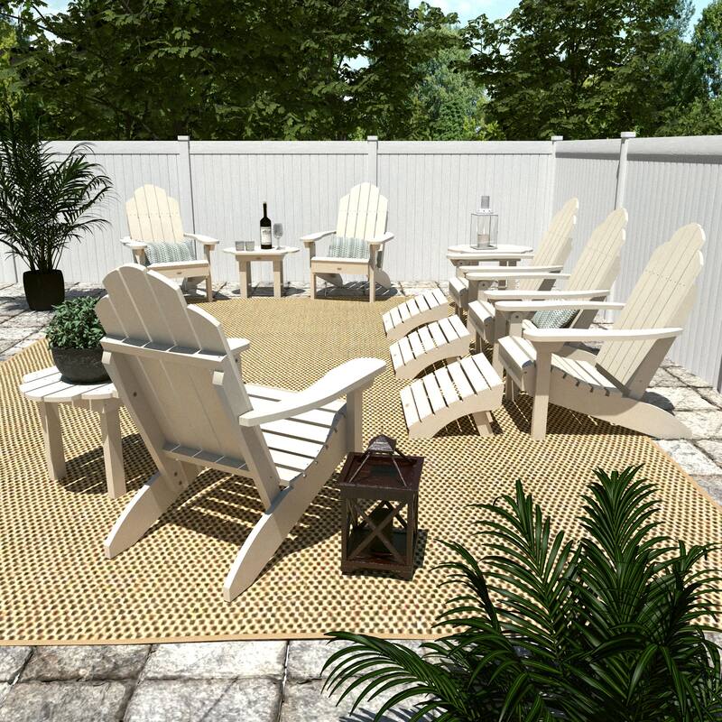HIGHWOOD 12-Piece Adirondack Patio Conversation Set