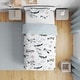 preview thumbnail 2 of 4, Sweet Jojo Designs Vintage Airplane Boy 5pc Toddler-size Comforter Set Green Blue Yellow Airplanes Plane Transportation Clouds