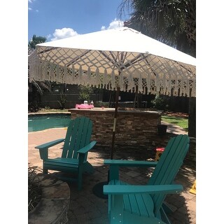 POLYWOOD® Vineyard Outdoor Curveback Adirondack Chair