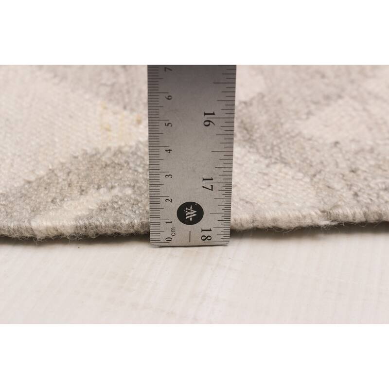 Ankara FW Grey Kilim 5'1" x 8'0" - 5'1 x 8'0