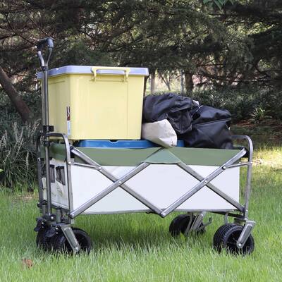 Trolley Cart Camping Foldable Folding Wagon