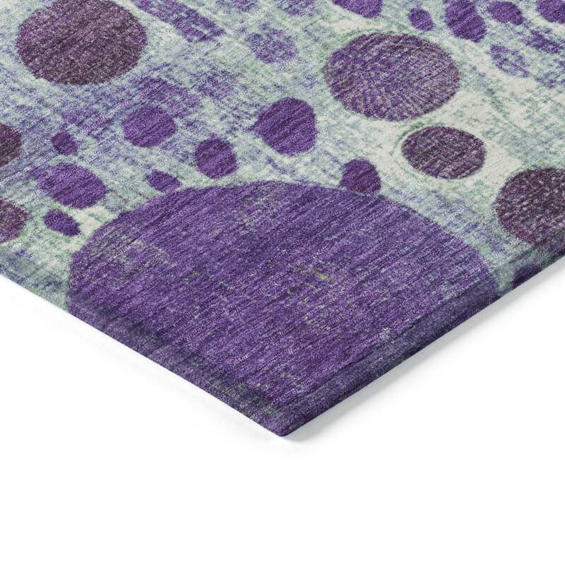HomeRoots Geometric Transitional Rectangle Outdoor Rug
