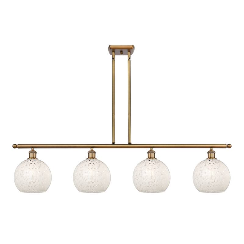 Innovations Lighting 516-4I-11-48-White Mouchette-Indoor Pendant Large