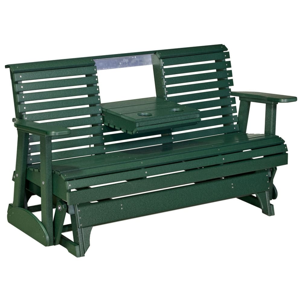 Poly Lumber Plain Rollback Patio Glider