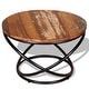 preview thumbnail 2 of 7, vidaXL Coffee Table Solid Reclaimed Wood 23.6"x23.6"x15.7"