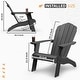 preview thumbnail 3 of 49, WINSOON HIPS Oversized Adirondack Chair with Cup-Holder