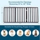 preview thumbnail 30 of 44, 3-Panel Indoor Foldable Dog Gate - 54x24-Inch Wood Freestanding Pet Fence