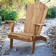 Thumbnail 2, Cambridge Casual Sherwood Oversized Teak Adirondack Chair with Cup Holder. Changes active main hero.