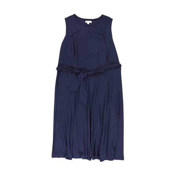 charter club dresses for women Charter Club Womens Long Sleeve Velvet Dress