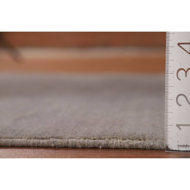 Gabbeh Accent Modern Rug Hand-Knotted Wool Carpet - 3'7" x 5'0"