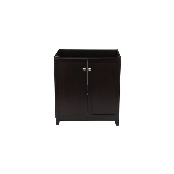 Design House 547000 34 1 4 Freestanding Single Vanity Cabinet Only Espresso