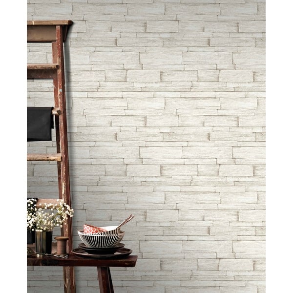 Graham And Brown 103452 Ledgestone Country Brick Wallpaper From The Beige Overstock 27432520 This paper reinforces the current trend for wallpaper as a practical and functional option for home decorating whether looking for an urban or a rustic style. usd
