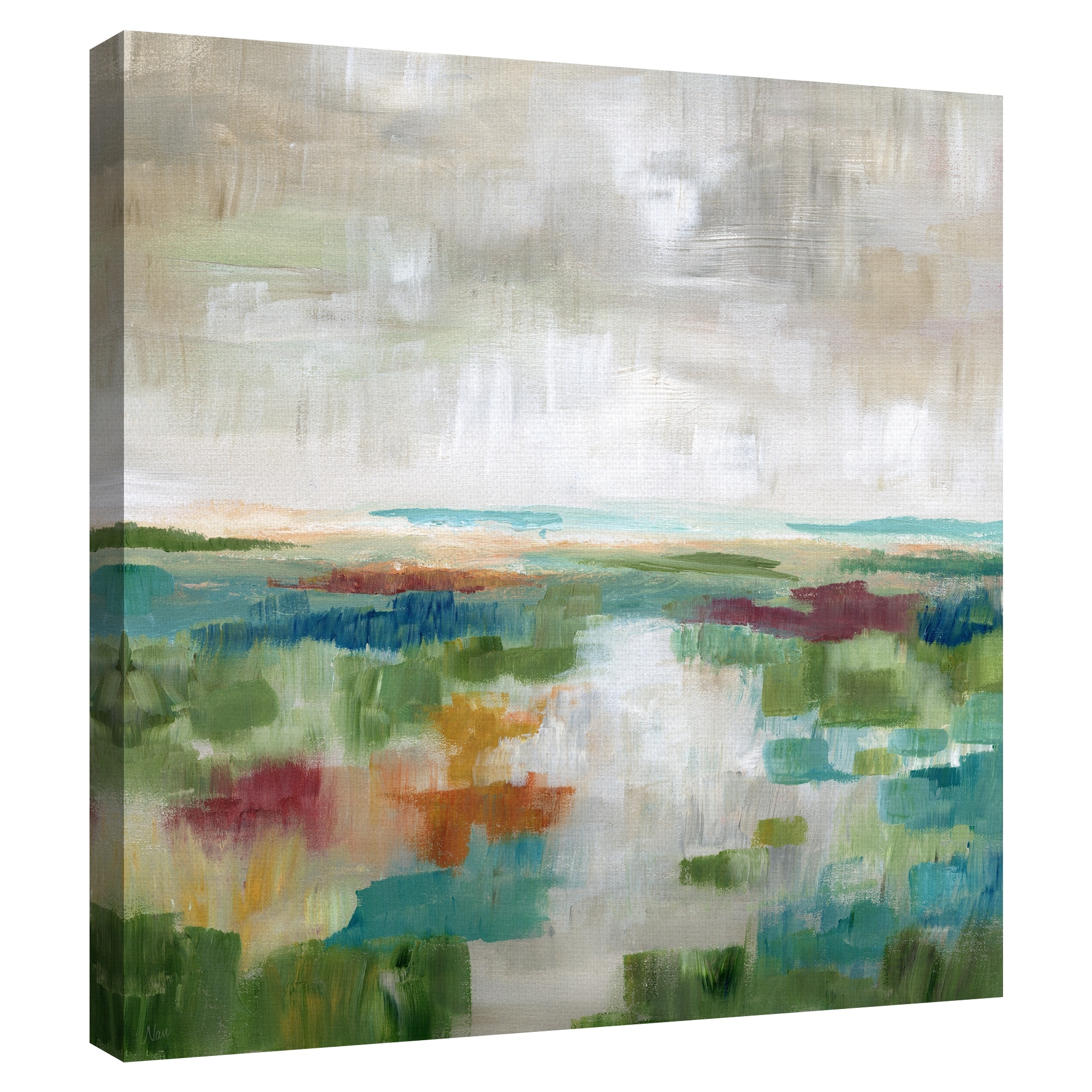 Vibrant Valley by Nan Canvas Art Print