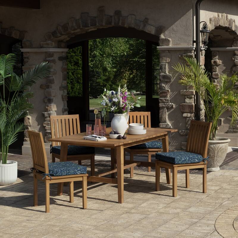 ARDEN Foam Outdoor Round Back Seat Cushion, 20 x 19