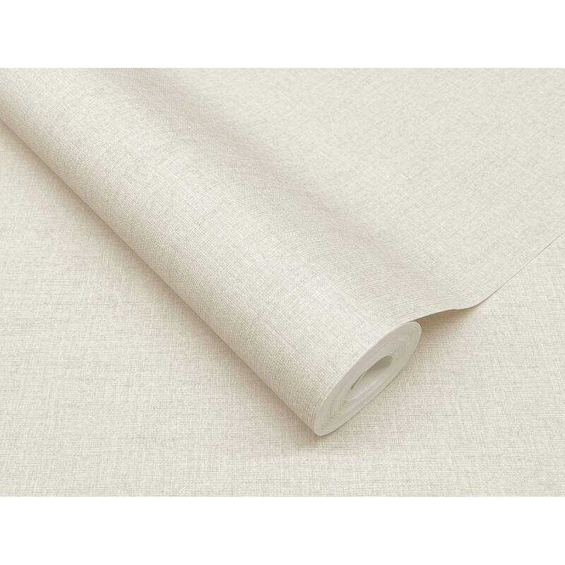 A-Street Prints Naim Beige Solid Texture Wallpaper