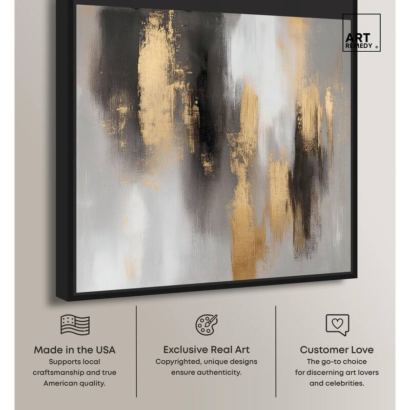 Gleaming Abyss II Canvas by Art Remedy