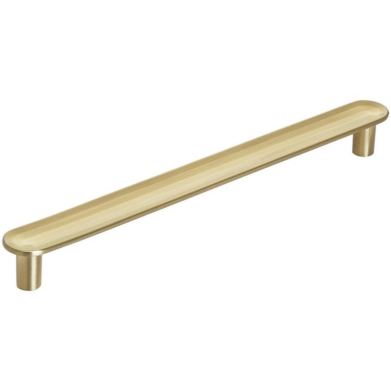 Amerock Concentric 6-5/16 Inch Center to Center Bar Cabinet Pull - Golden Champagne