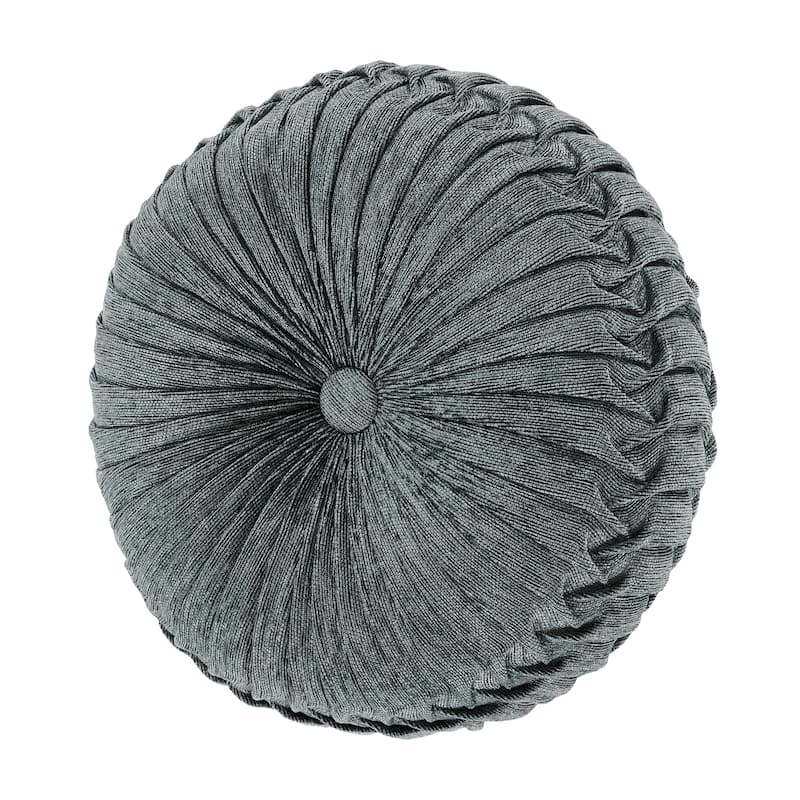 J. Queen New York Botticelli Tufted Round Decorative Throw Pillow