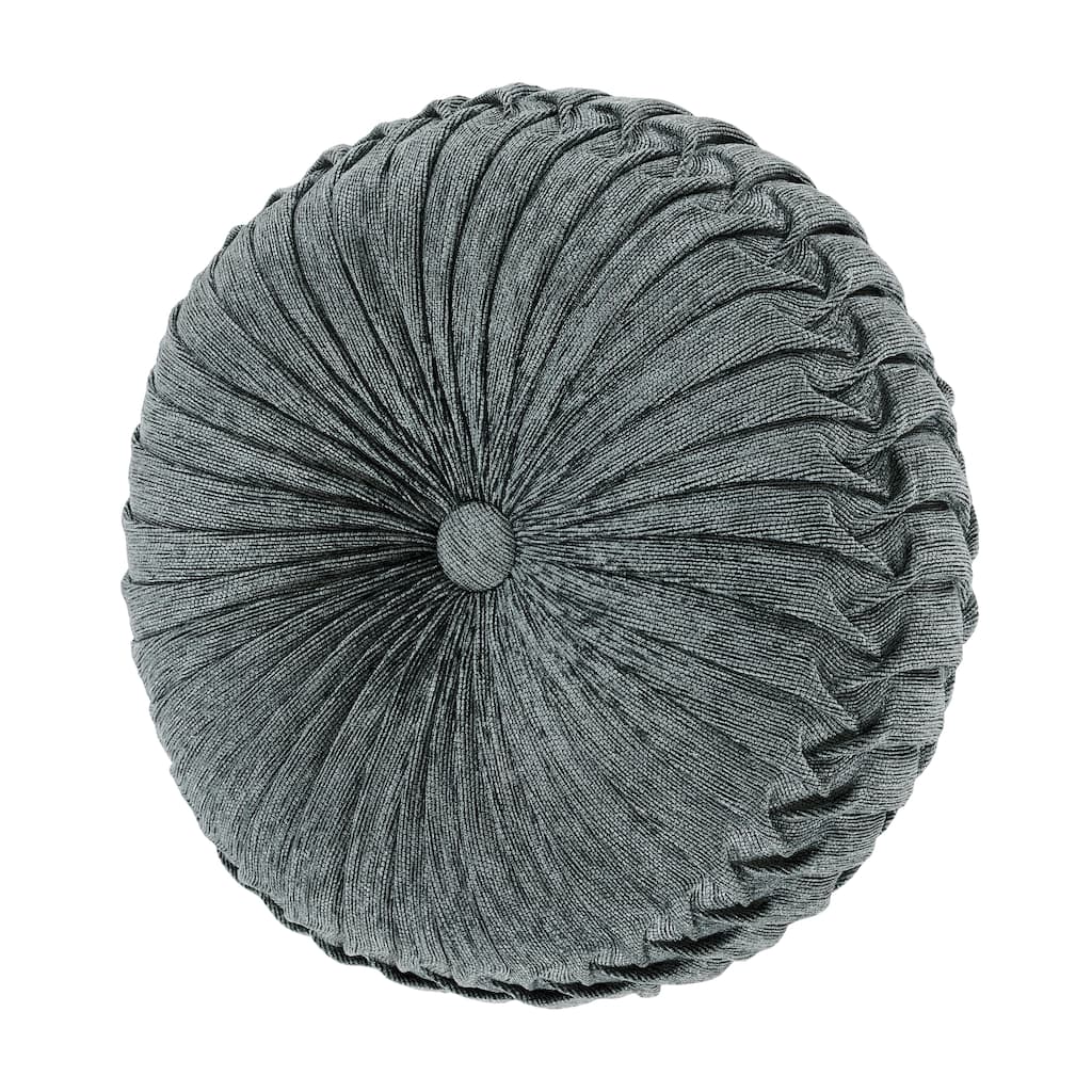 J. Queen New York Botticelli Tufted Round Decorative Throw Pillow