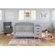 preview thumbnail 36 of 44, Graco Benton 4-in-1 Convertible Crib and Changer – GREENGUARD Gold Certified, Crib and Changing Table Combo