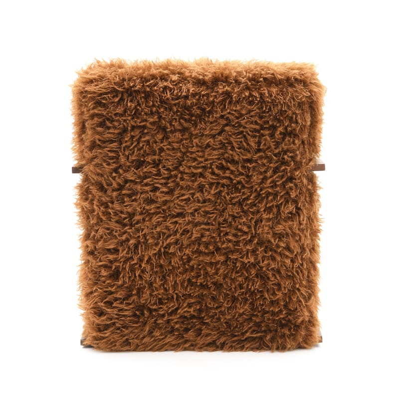 Furniture of America Neyra Modern 28-inch Faux Fur Accent Arm Chair