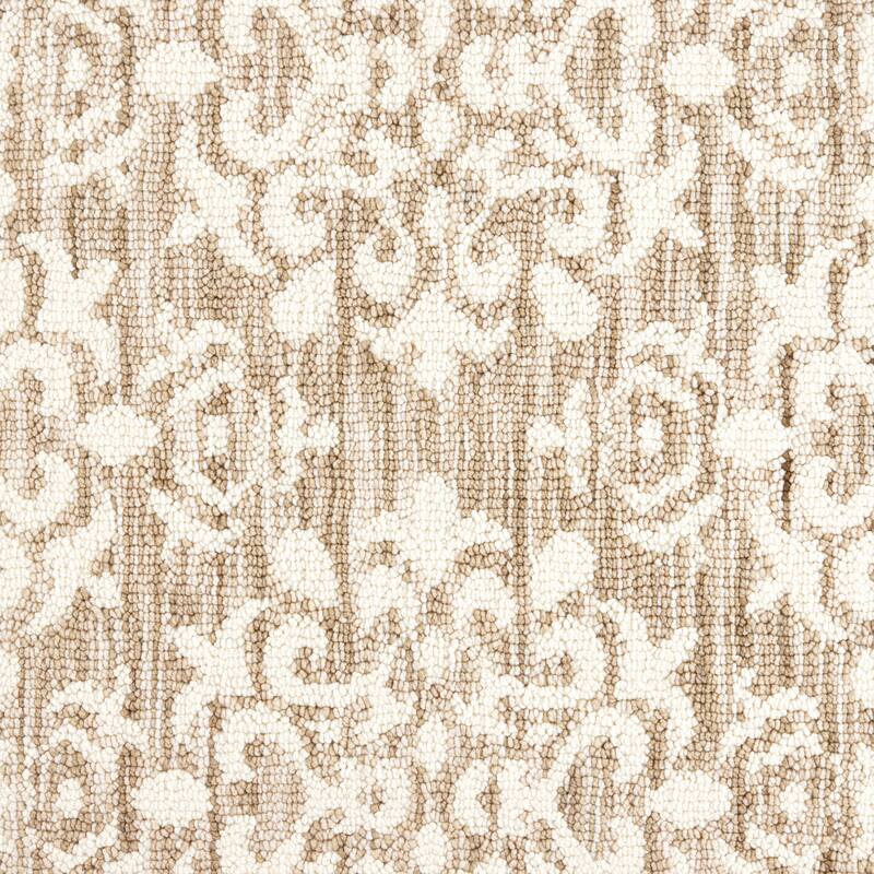 TOWN & COUNTRY EVERYDAY Walker Damask Medallion Everwash Washable Multi-Use Non-Slip Backing Decorative Rug