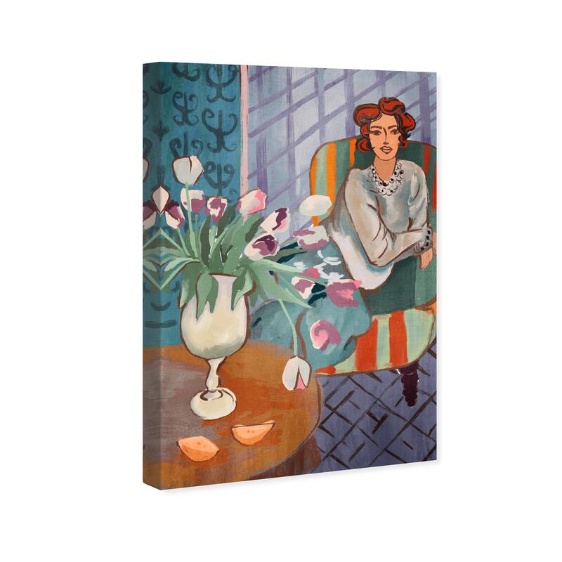Wynwood Studio Fashion and Glam Have a chance Green and Modern & Contemporary Wall Art Canvas Print