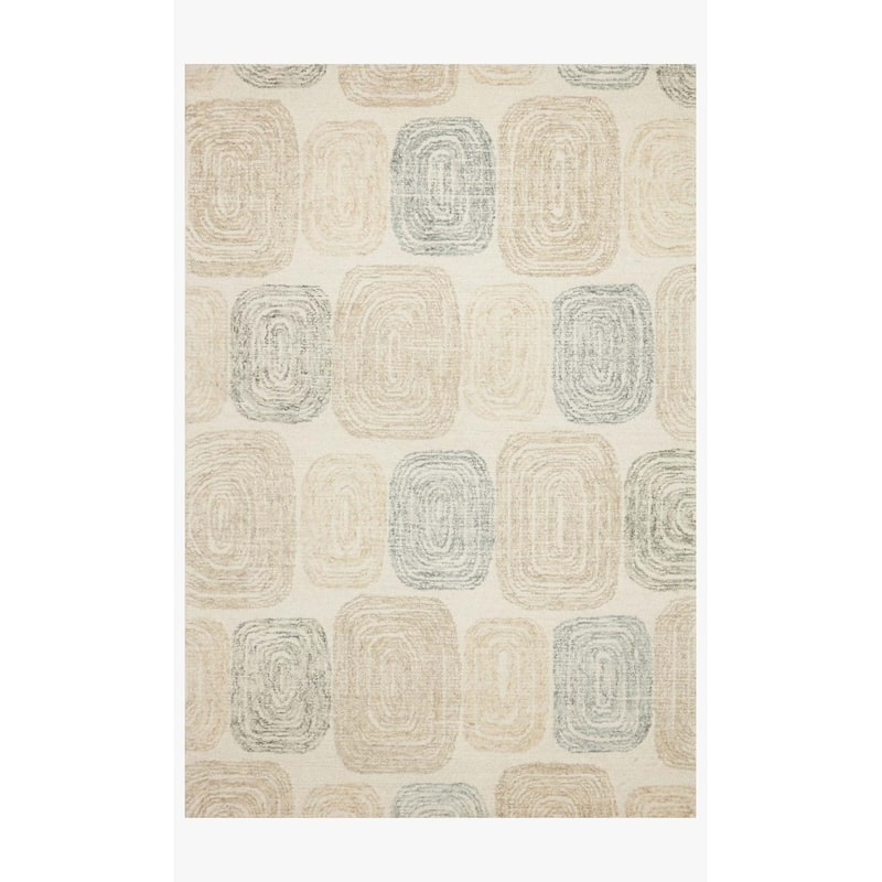 Alexander Home Aubrey Mid-Century Modern Wool Area Rug