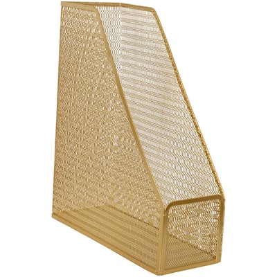 Flash Furniture HH-OHD06-MS Ryder 11-1/2" Tall File and Notebook - Gold