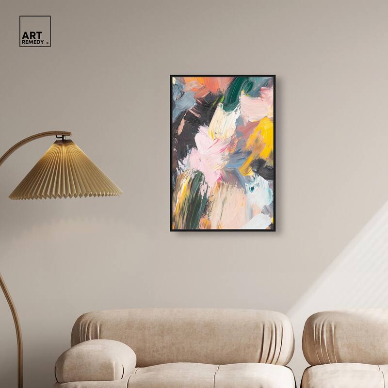 Chromatic Surge II Canvas by Art Remedy