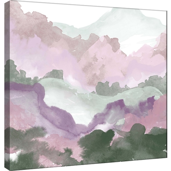 PTM Images 9-101162 PTM Canvas Collection 12" x 12" - "Layers of Spring A" Giclee Forests and Mountains Art Print on Canvas