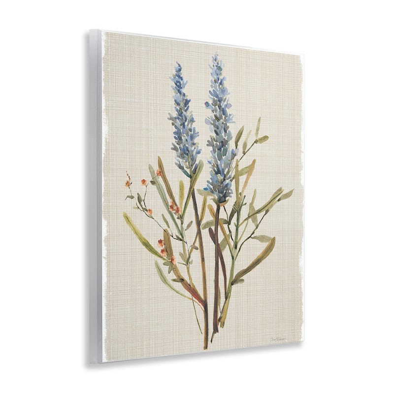 Stupell Natural Lavender Sprigs Wall Plaque Art Design By Carol Robinson