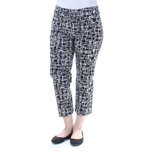 Shop Womens Black Lines Wear To Work Pants Size 6 Overstock