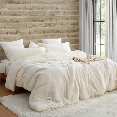 Git Cozy - Coma Inducer® Oversized Comforter Set - Taupe White