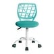 preview thumbnail 40 of 54, HomyLin Armless Home Office Task Chair Kids Desk Chair Mid-Back Green