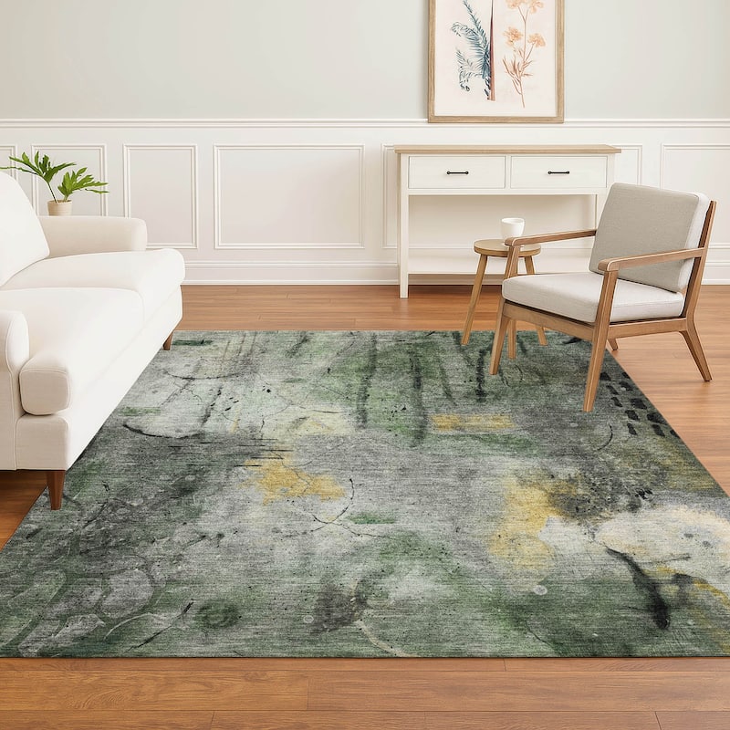 Premium Washable Super Soft Abstract Glam Mayfield Rug