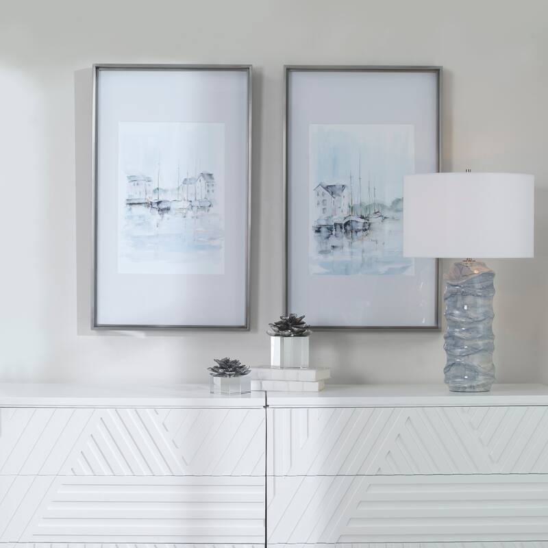 Uttermost New England Port Framed Prints (Set of 2)