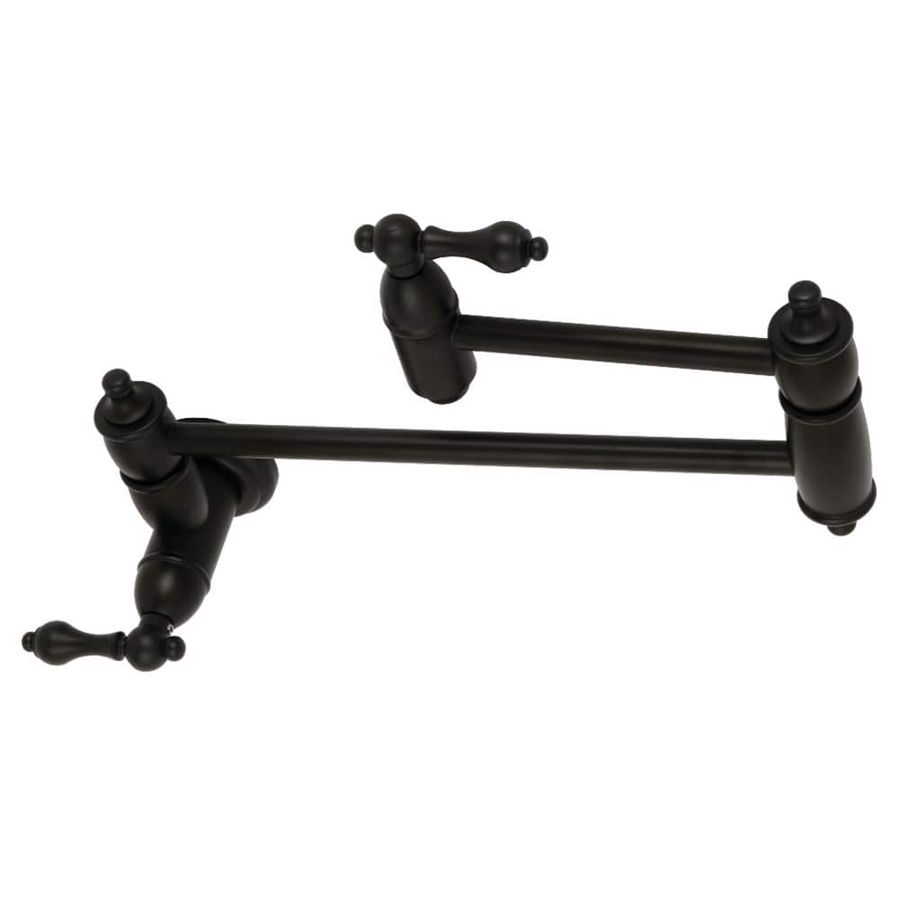 Restoration Wall Mount Pot Filler Kitchen Faucet