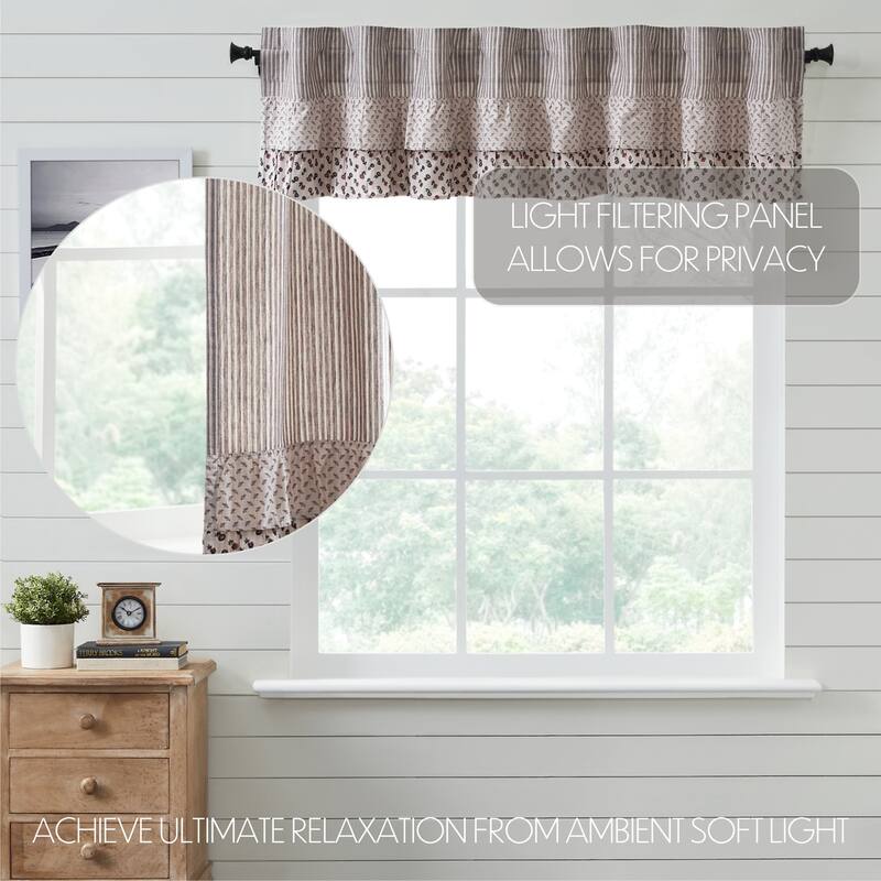 Florette Ruffled Valance 16x72 - M