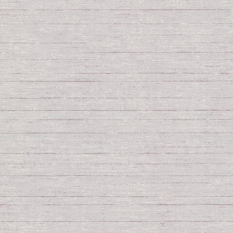 Mariquita Lavender Fabric Texture Wallpaper - 20.5in x 396in x 0.025in