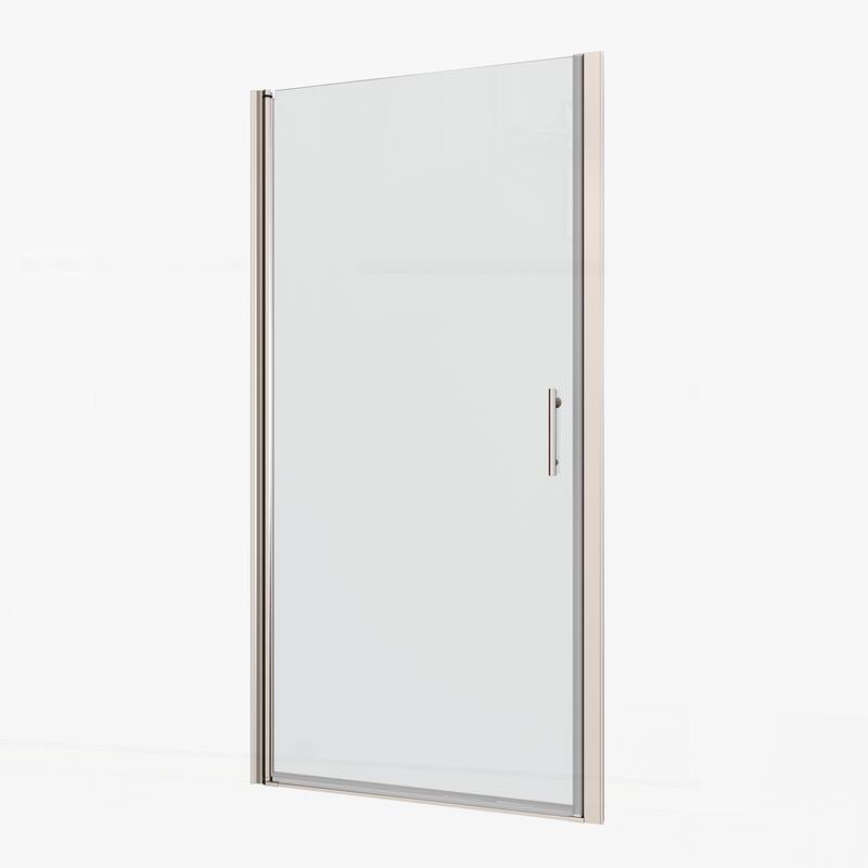 Versatile Pivot Shower Door with Advanced Systems and Premium Materials