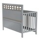 preview thumbnail 6 of 8, 3 Pieces Nursery Sets Baby Crib and Changer Dreeser with Removable Changing Tray