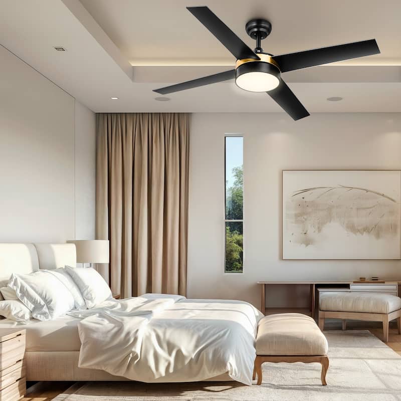 52 Inch Ceiling Fans with Light and Remote