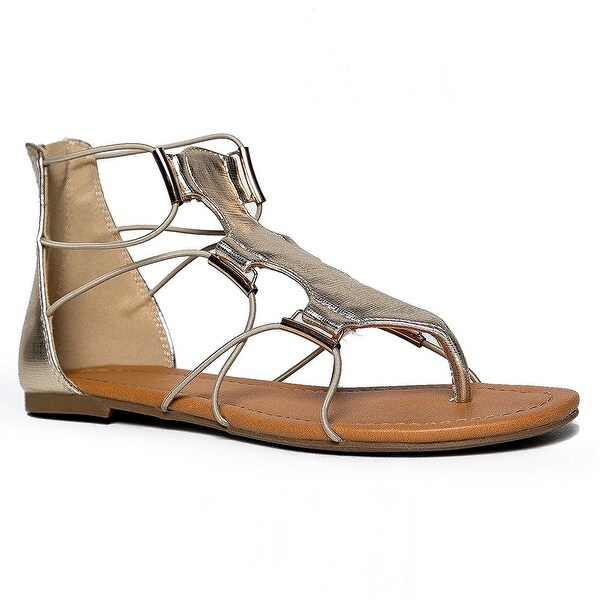 ankle high gladiator sandals