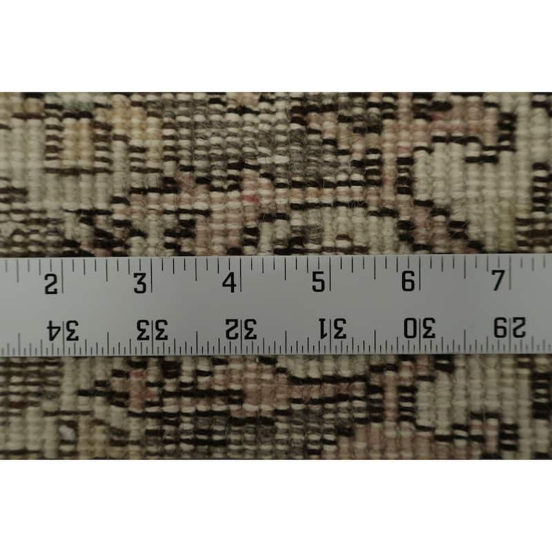 Hand Knotted Oriental 100% Wool Carpet Transitional Floral Beige & Ivories Anatolian Area Rug - 8' 2'' X 5' 8''