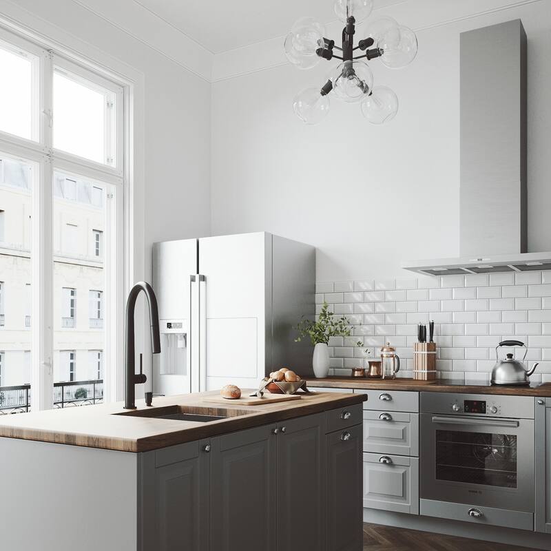 VIGO Greenwich Pull-Down Spray Kitchen Faucet