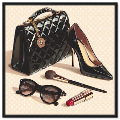 Simple Glam Collection Canvas by Art Remedy